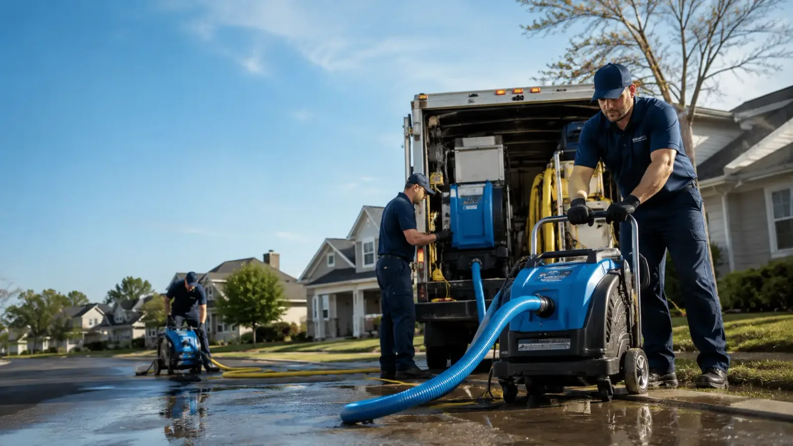 Flood Damage Cleanup in Farmer, OH
